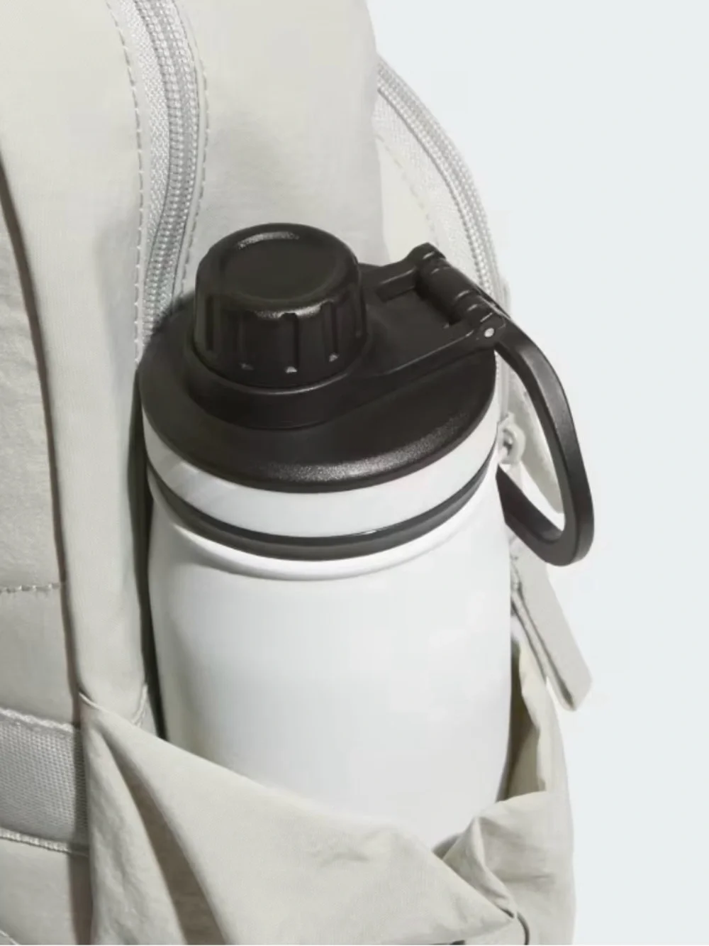 Adidas Beige Weekender Large Sports / Travel / Backpack Bag NEW - Picture 7 of 9